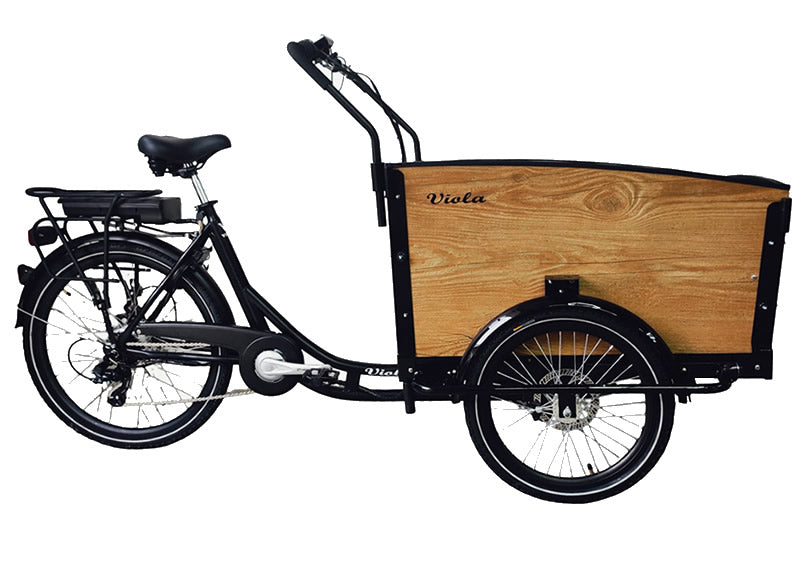 Lastenfahrrad CANGURO (rostbraun außen)