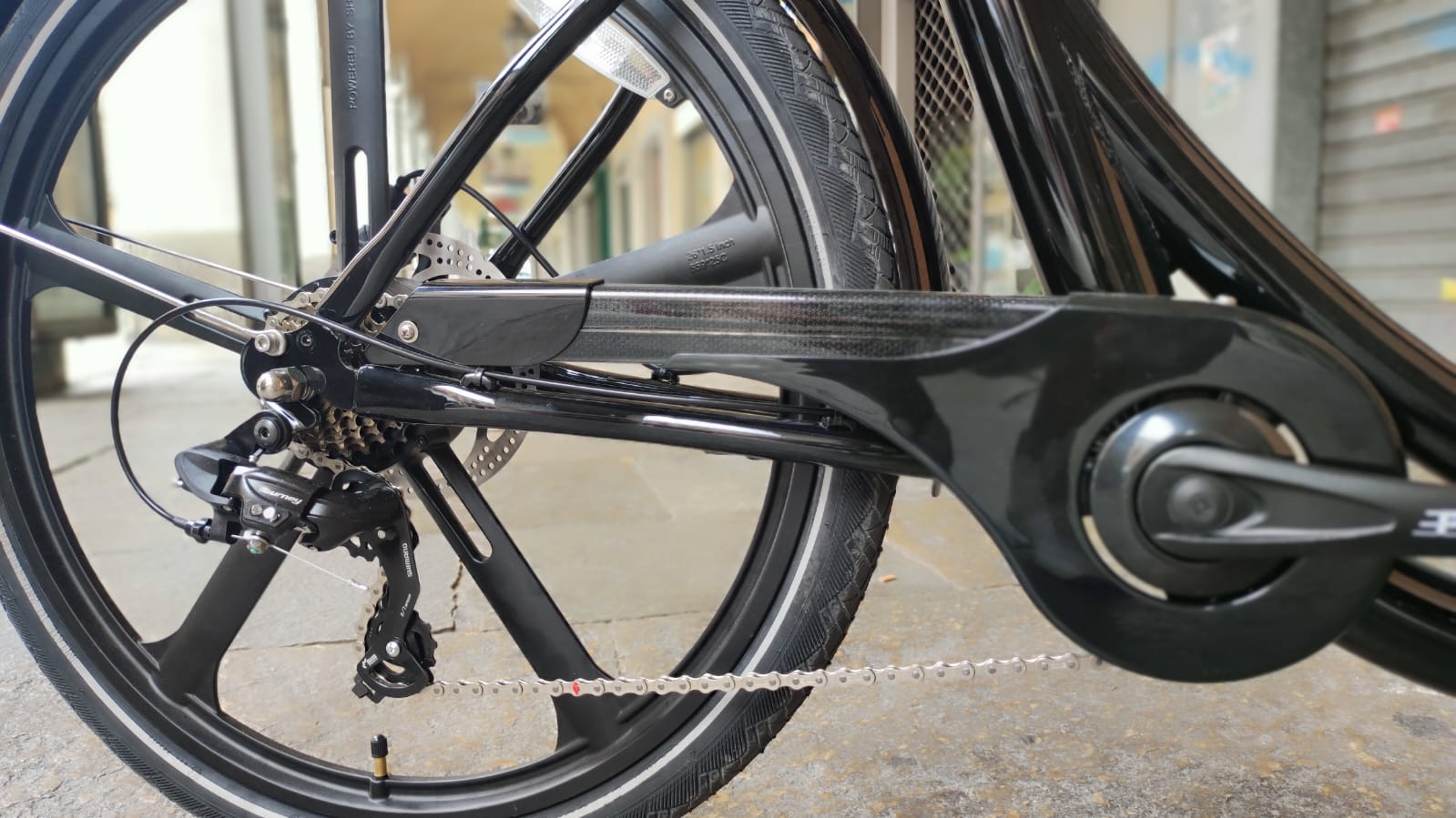 Cargo Bike CURVY Motore Post.