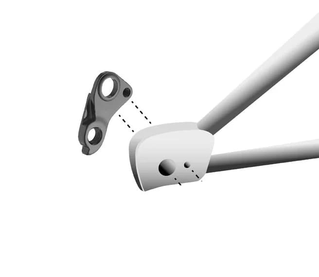 FORCELLINO completo di filetto M12 P15 MTB VIOLA BIKE-PROJECT Cross Fit 2021