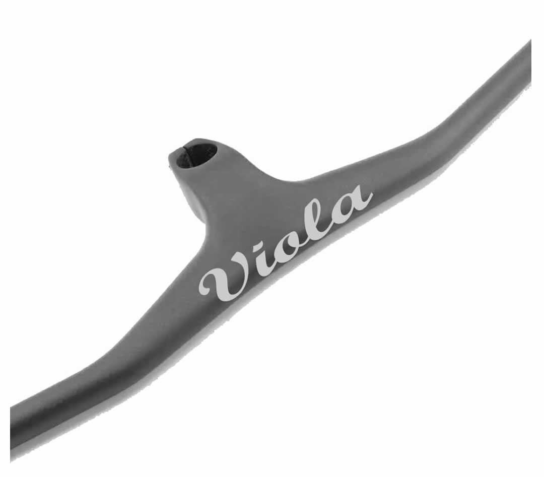 MANUBRIO INTEGRATO MTB IN CARBONIO 3K 800x90 mm incl. -17°