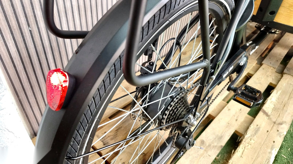 Lastenfahrrad CURVY, Heckmotor