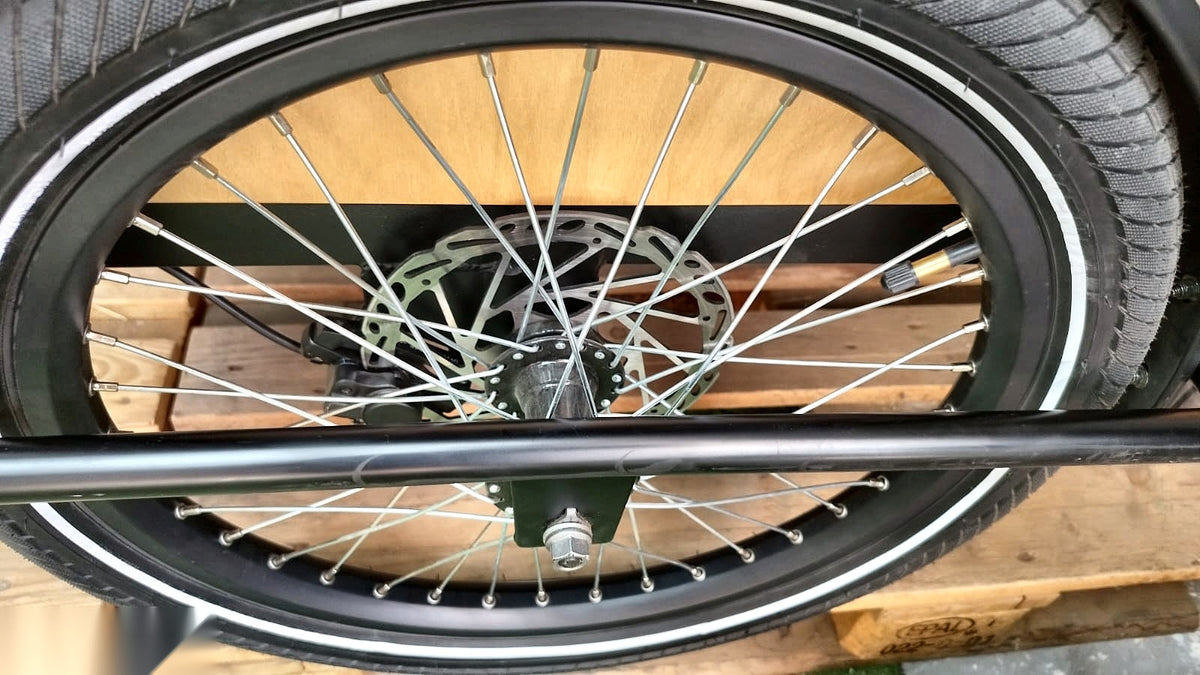 Lastenfahrrad CURVY, Heckmotor