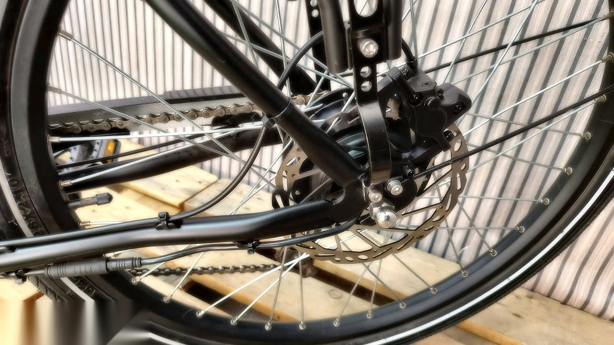 Lastenfahrrad CURVY, Heckmotor