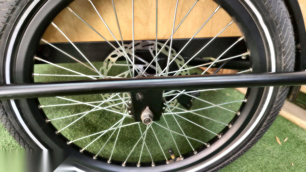 Lastenfahrrad CURVY, Heckmotor