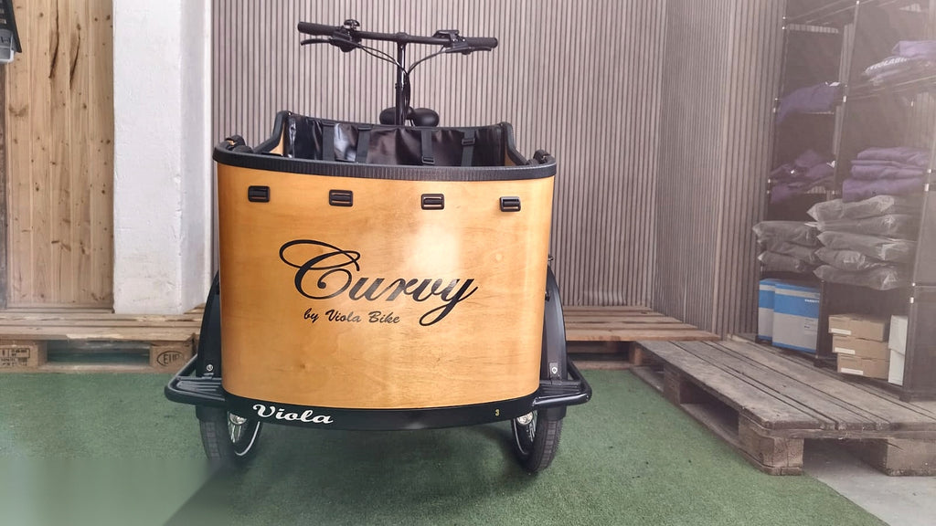 Lastenfahrrad CURVY, Heckmotor