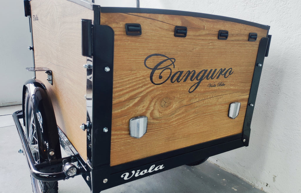 Cargo Bike CANGURO (Brown rustico esterno)